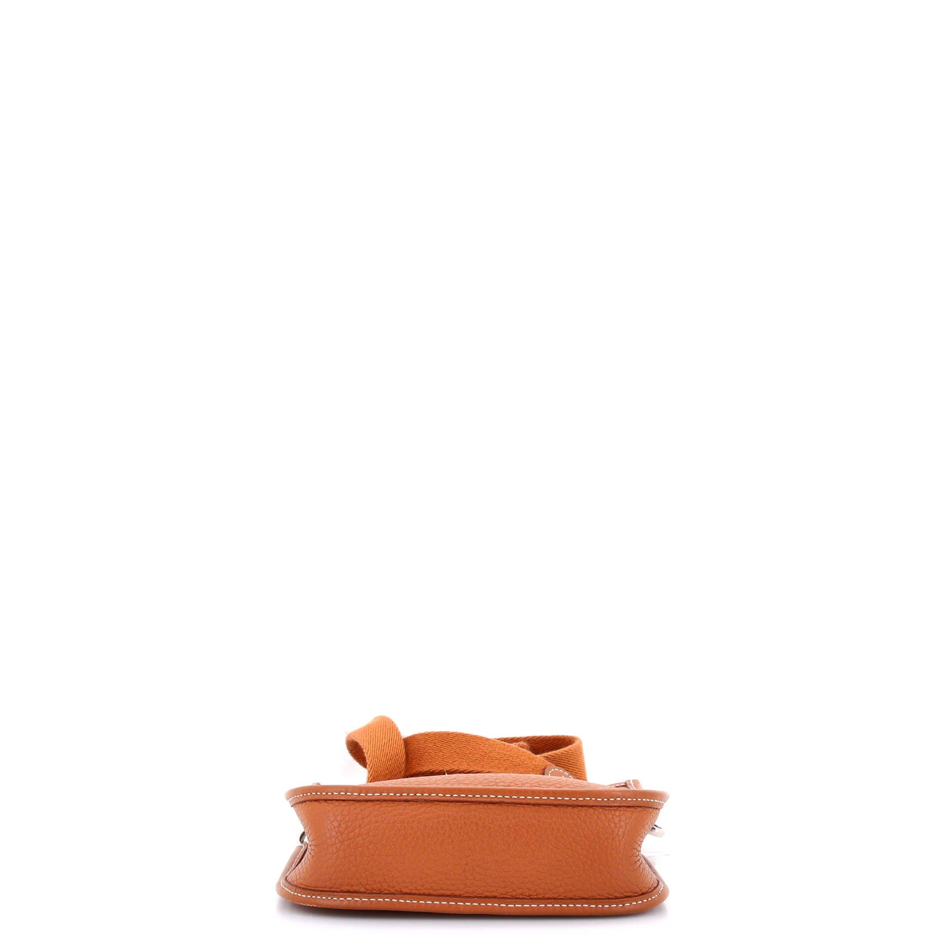 Pre-Owned Hermes Evelyne Bag Gen III Clemence TPM, Alternate, color, Gold