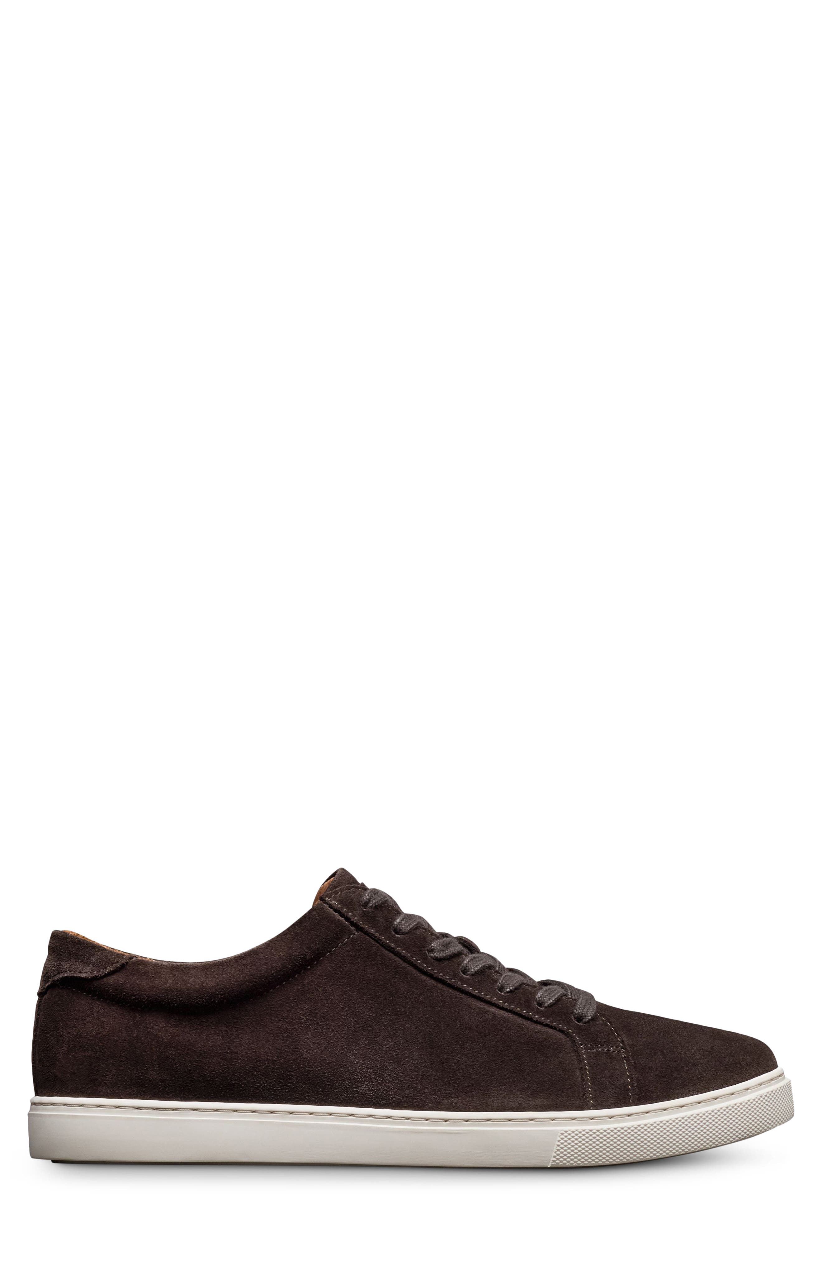 Courtside Sneaker, Alternate, color, BITTER CHOCOLATE