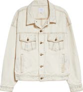Rhude Dirtied Cotton Trucker Jacket