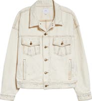 Rhude Dirtied Cotton Trucker Jacket