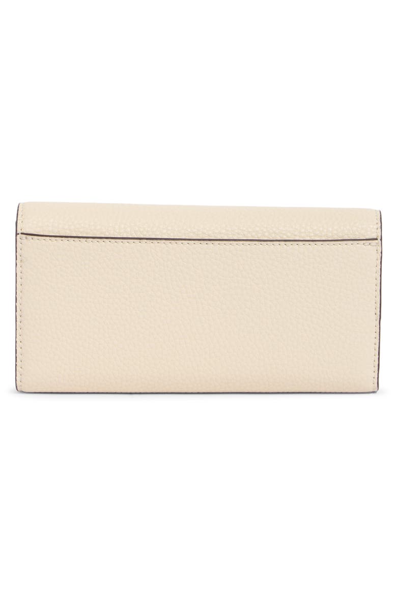 Slim Continental Wallet, Alternate, color, MARSHMALLOW