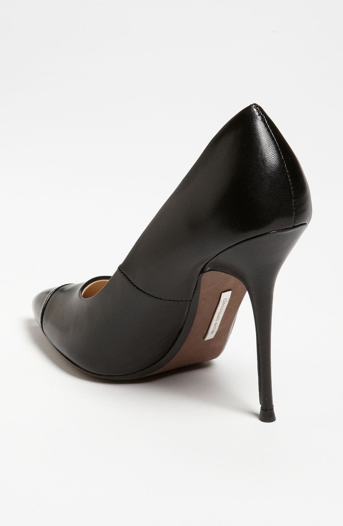 'Riley' Pump, Alternate, color, BLACK/BLACK