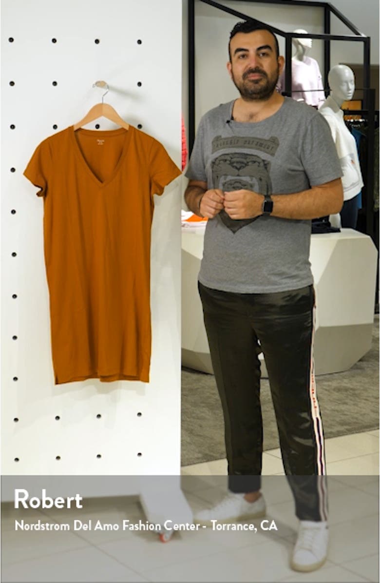 Northside V-Neck T-Shirt Dress, sales video thumbnail