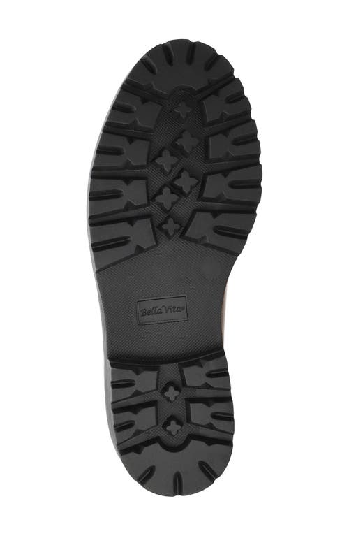 Bella Vita Avalon Lug Sole Loafer In Brown
