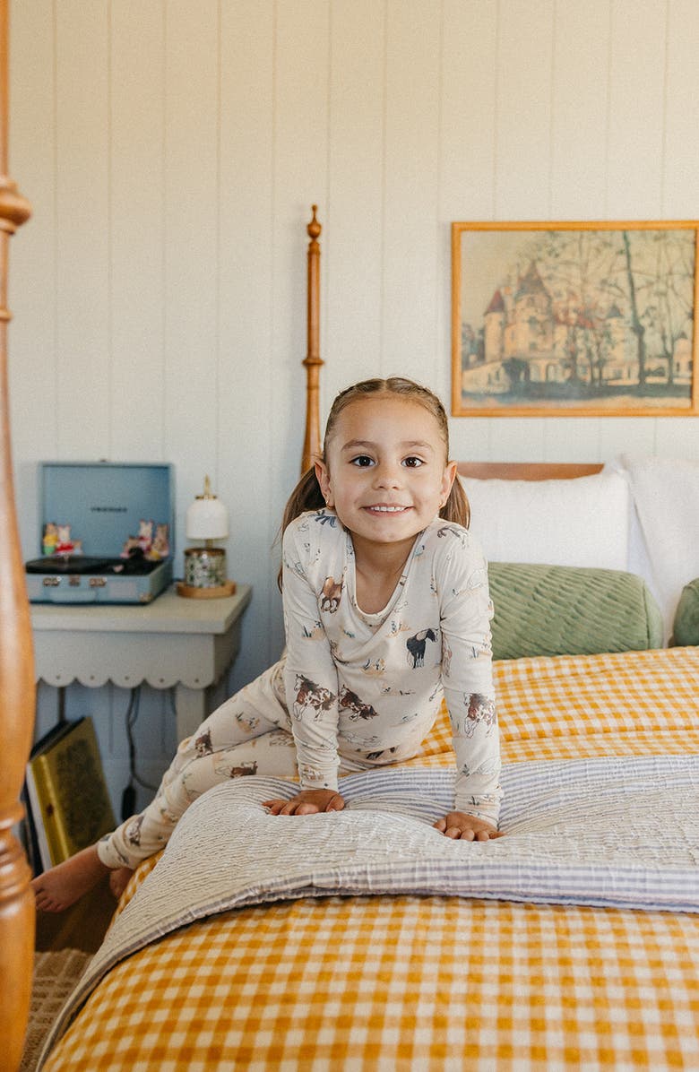 Copper Pearl Montana Long Sleeve Two-Piece Pajamas, Alternate, color, 