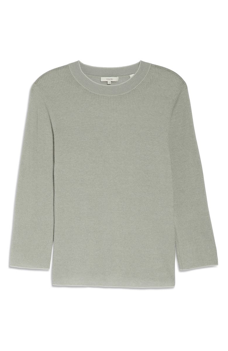 Vince Ribbed Cotton Sweater, Alternate, color, 