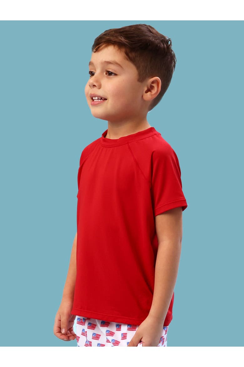 Short Sleeve Performance T-Shirt, Alternate, color, Red