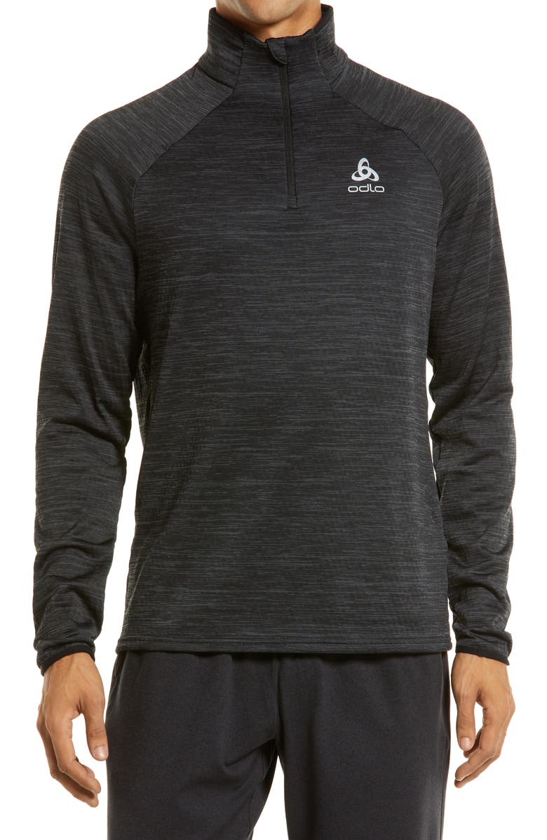 Odlo Run Easy Half-Zip Mid-Layer Top, Main, color, 