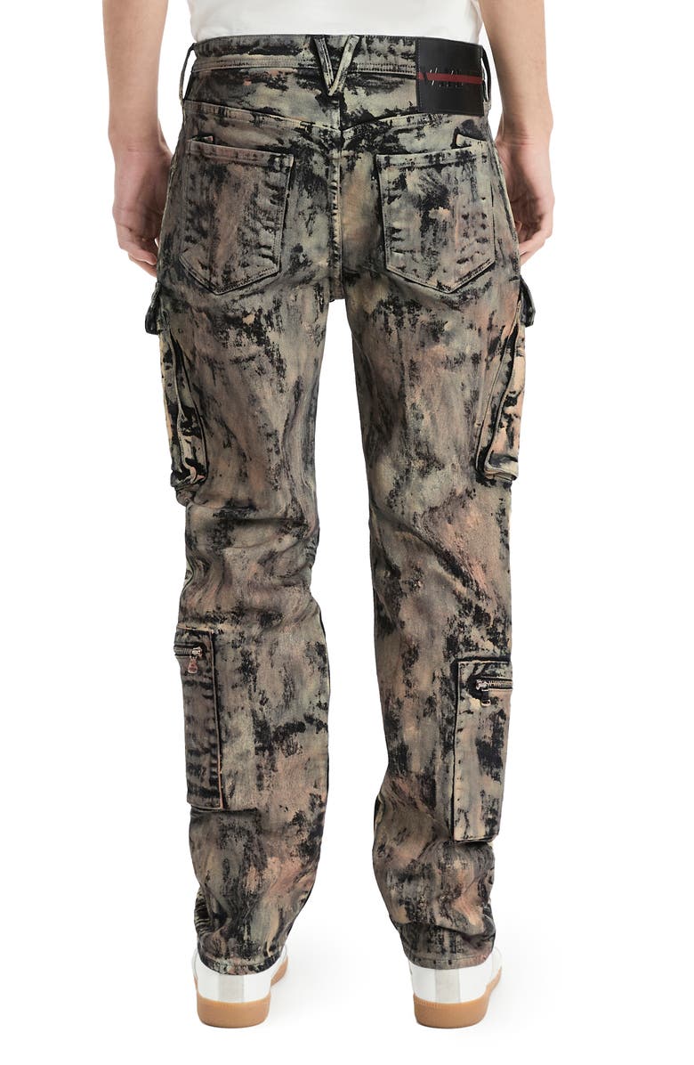 VAYDER Camo Print Straight Leg Cargo Jeans, Alternate, color, 