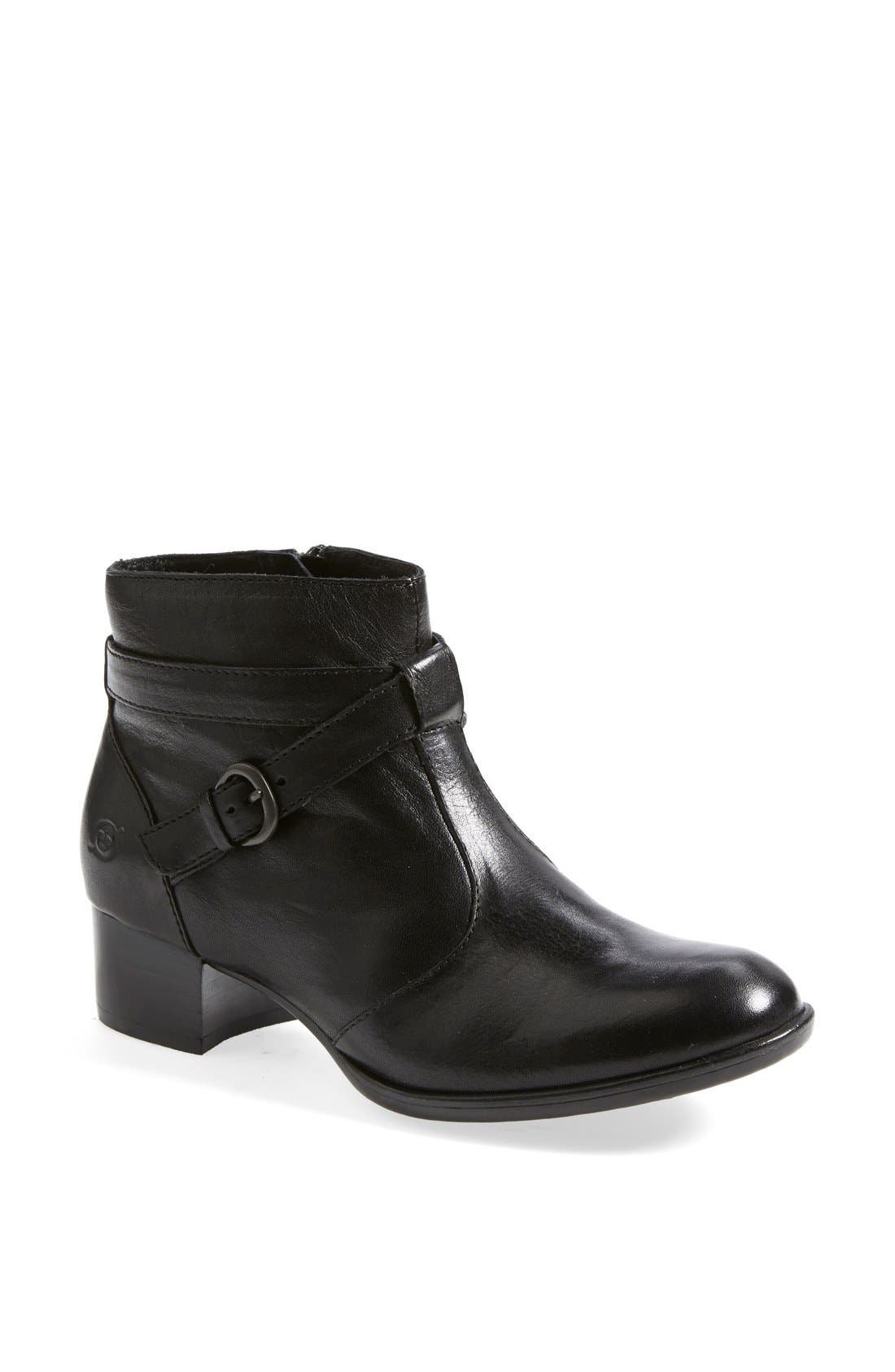 'Kyndra' Boot, Main, color, BLACK