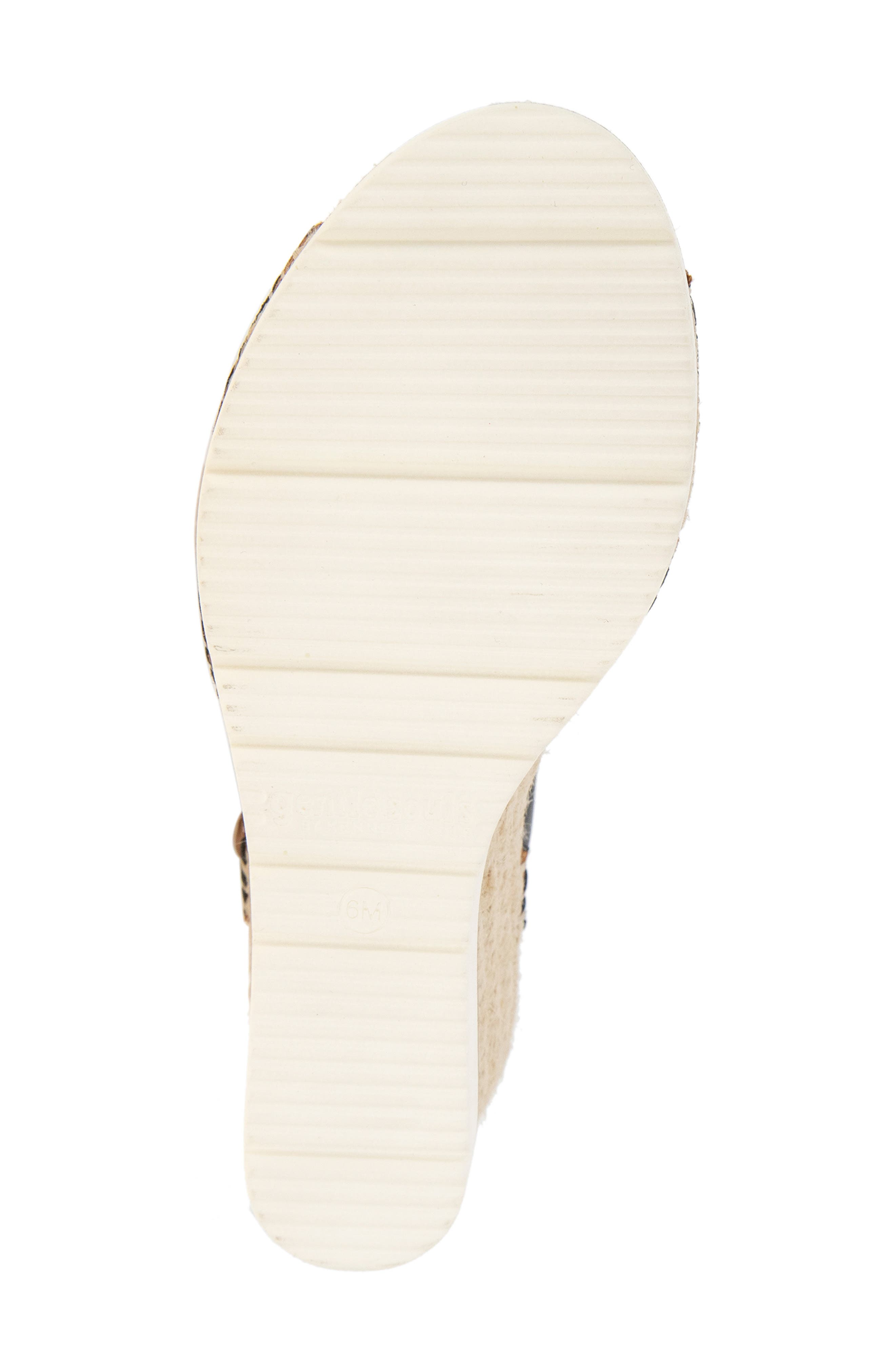 Gentle Souls Elise Slingback Espadrille Platform Wedge Sandal, Alternate, color, 