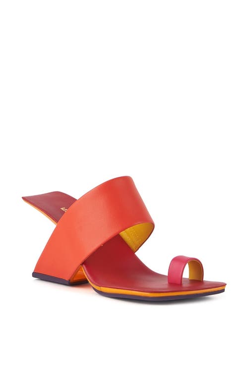 United Nude Women's Yellow / Orange / Red Loop Toe Hi - Mai Tai