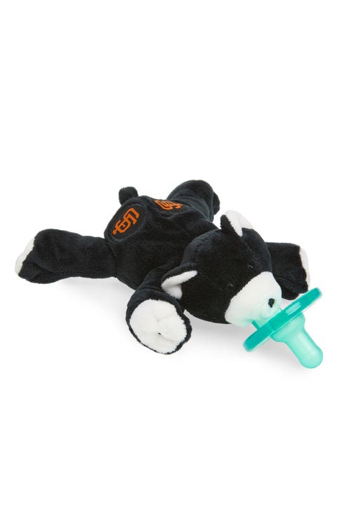 Plush SF Giants Bear & Detachable Pacifier Toy