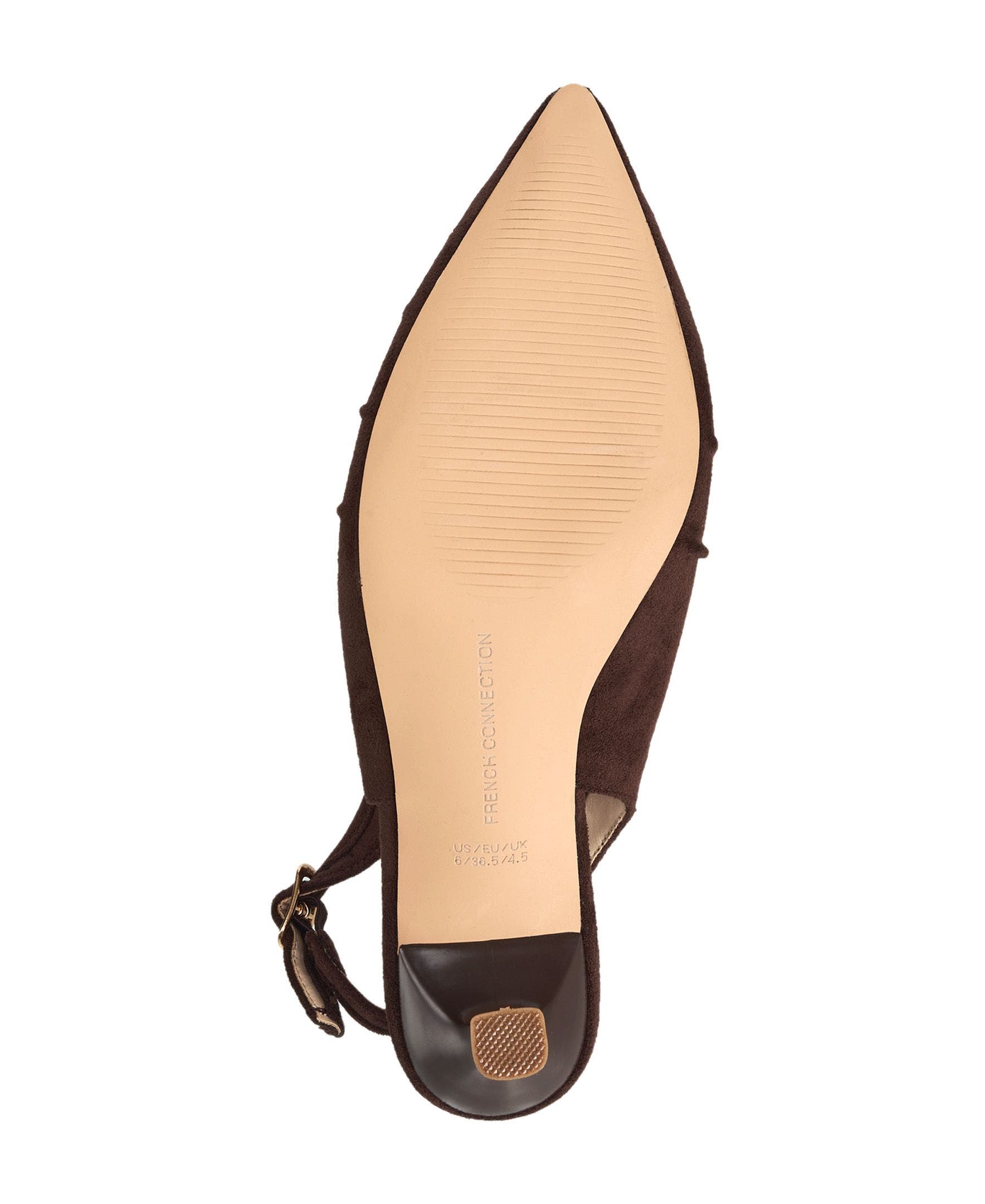 Ruched Kitten Heel, Alternate, color, Brown