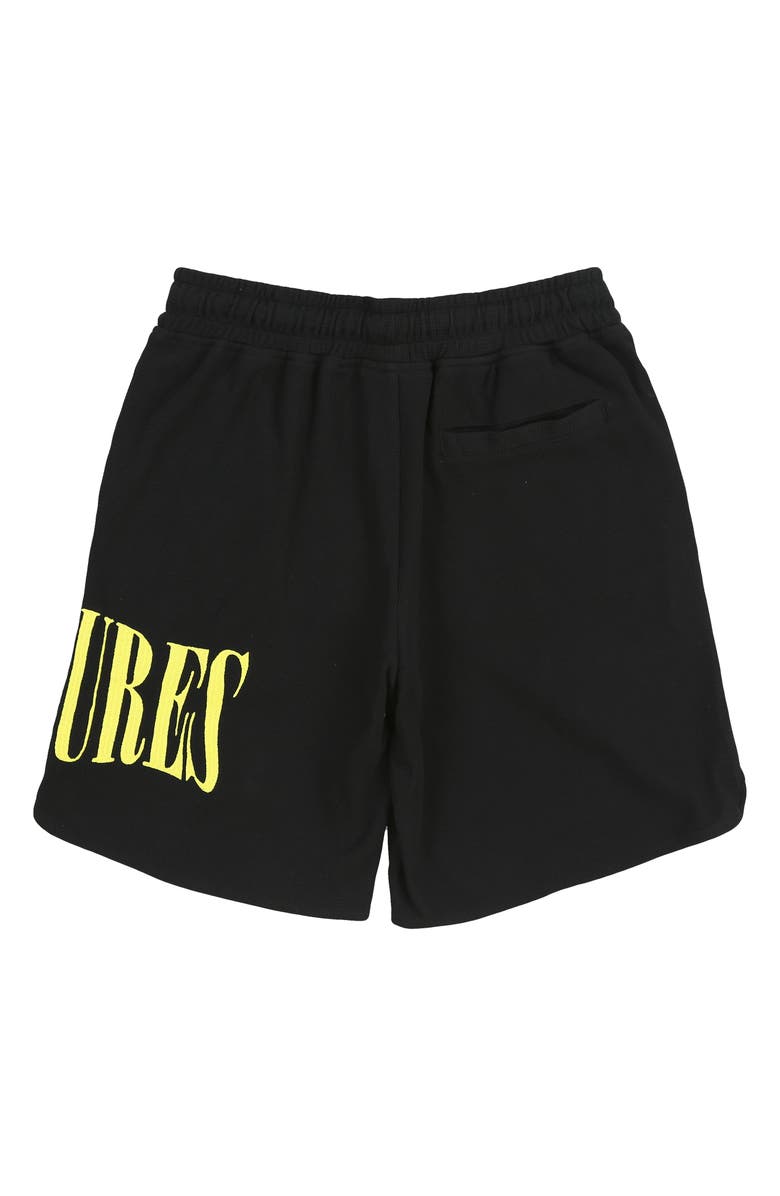 PLEASURES Twitch Waffle Sweat Shorts, Alternate, color, 