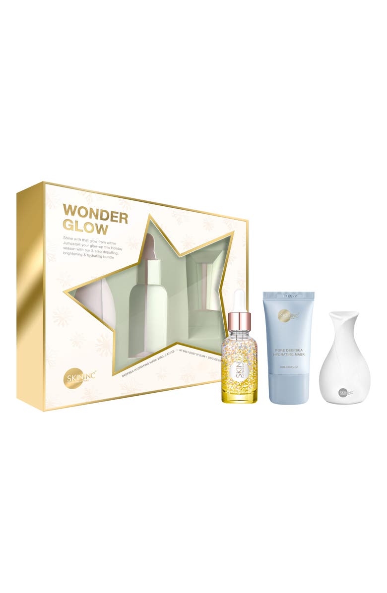 SKIN INC<sup>®</sup> SUPPLEMENT BAR Skin Inc. Wonder Glow Skin Care Set USD $115 Value, Main, color, 