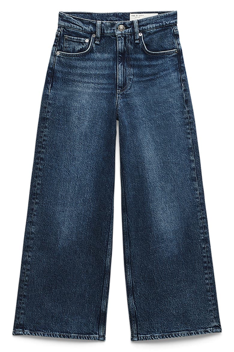 Andi High Waist Ankle Wide Leg Jeans, Alternate, color, ADELINE