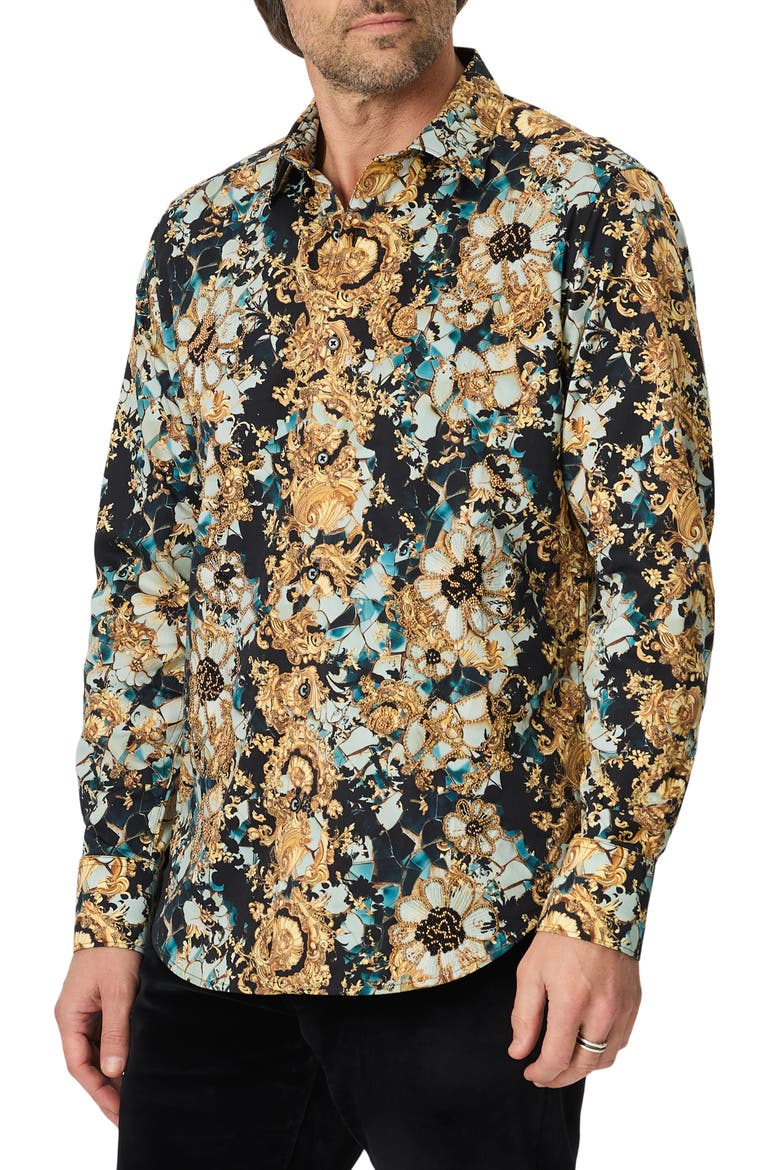 Greenbrier Long Sleeve Button Up Shirt, Main, color, MULTI