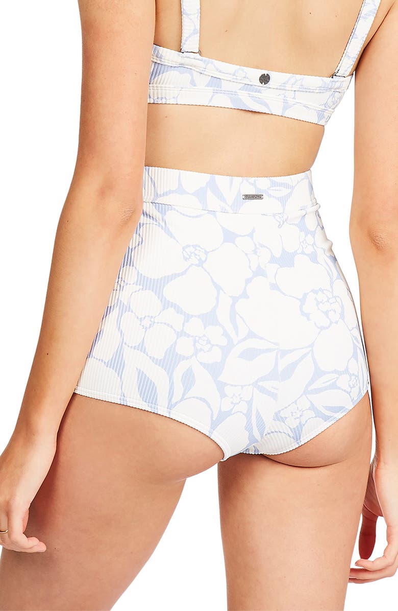 Billabong Beyond the Blue High Waist Swim Bottoms, Alternate, color,