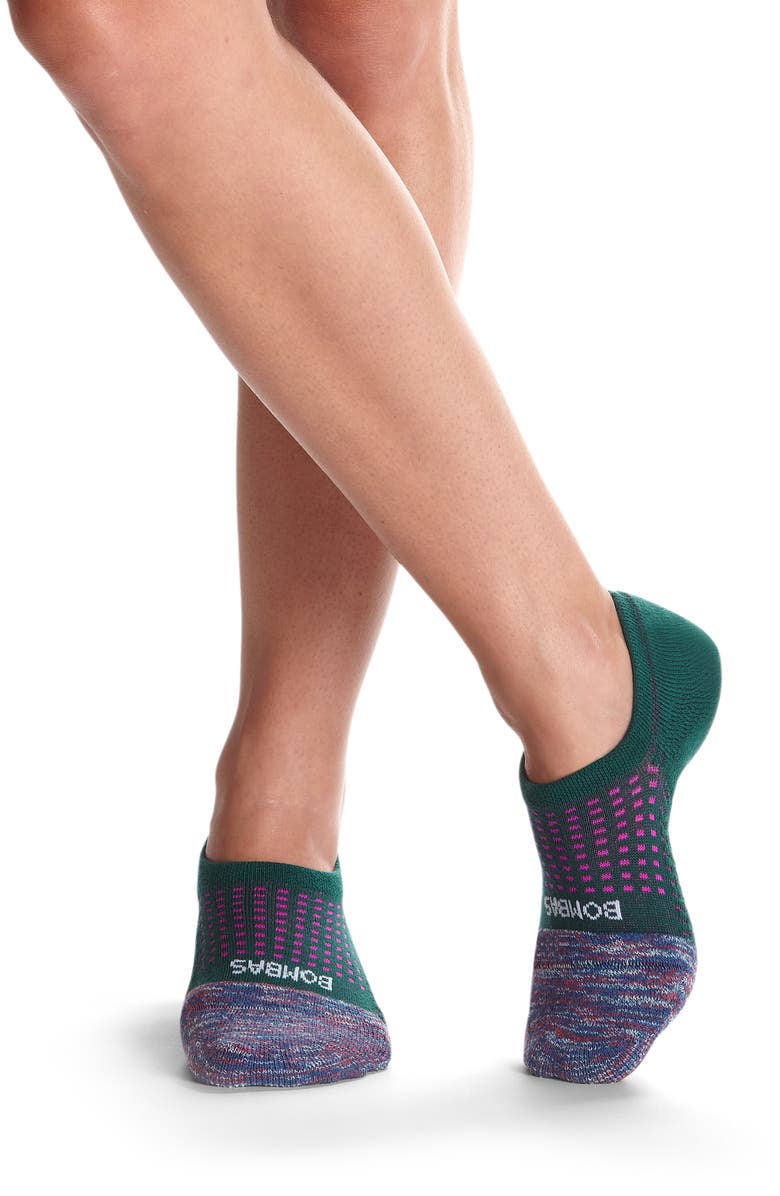 Bombas Space Dye No-Show Socks, Alternate, color,