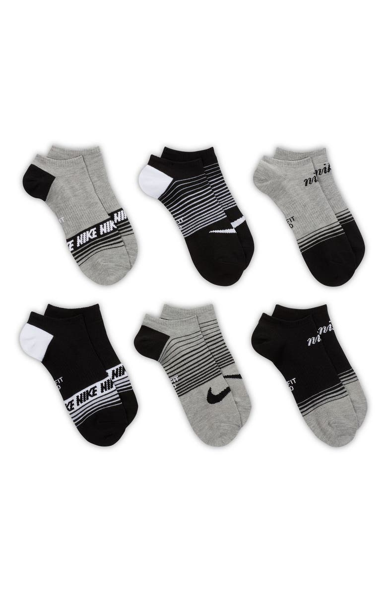 Nike Assorted 6-Pack Dri-FIT Low Cut Socks, Alternate, color,