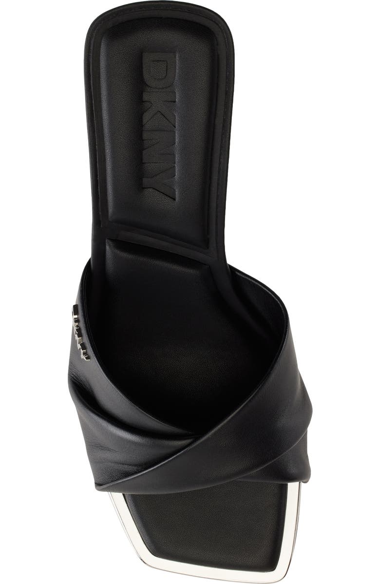 DKNY Twist Strap Kitten Heel Sandal, Alternate, color,