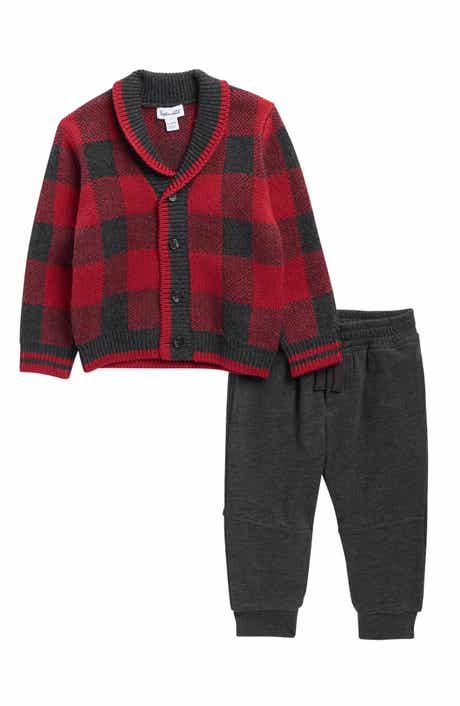 Splendid Grandpa Cardigan & Joggers Set