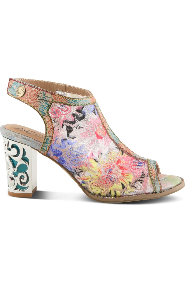 L'Artiste by Spring Step Wowza Ankle Strap Sandal, Alternate, color, Rainbow