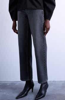 Topshop Cinch Low Rise Relaxed Jeans