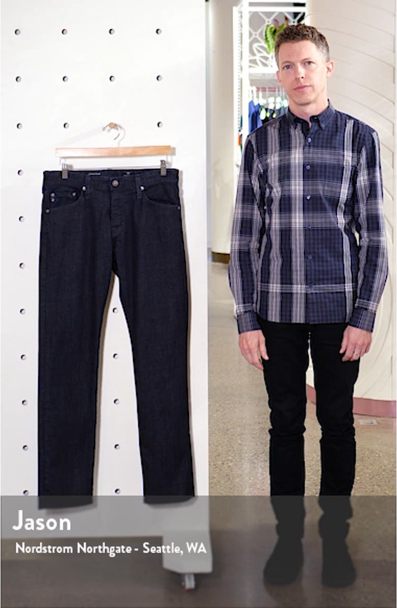 Graduate Slim Straight Leg Jeans, sales video thumbnail