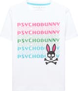 Psycho Bunny Kids' Landon Wordmark Tee