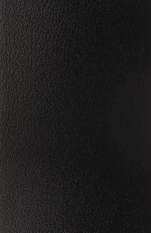 Versace Greca Leather Belt In Black-ruthenium
