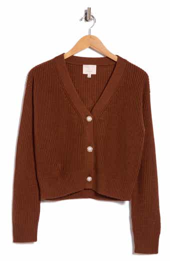 Cinq à Sept Palmer V-Neck Cardigan