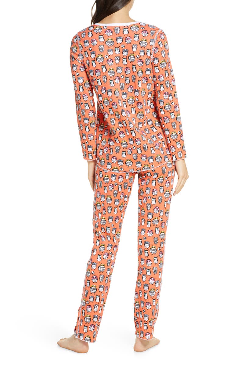 Roller Rabbit Owlighans Pajamas, Alternate, color, 