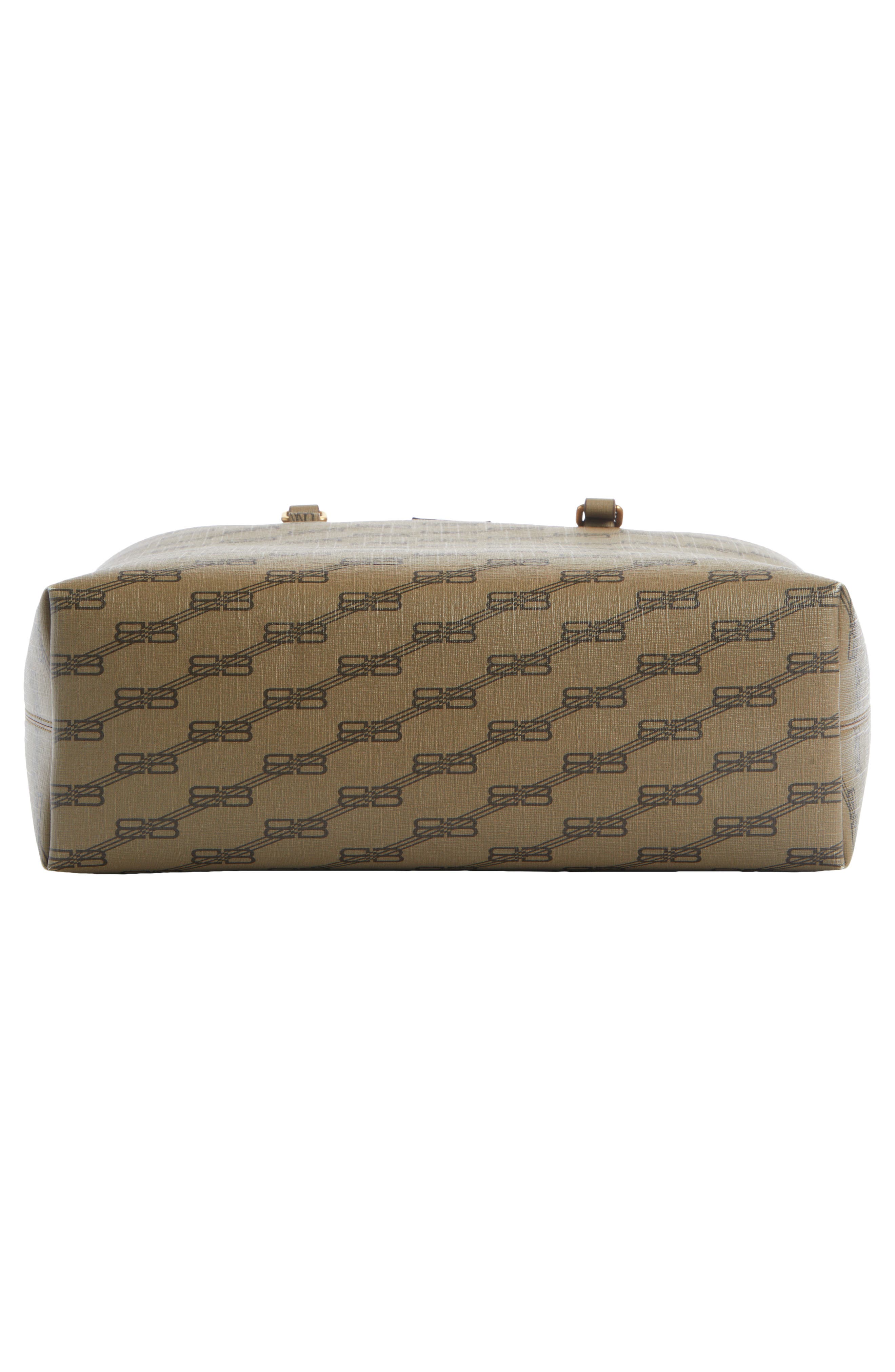 Balenciaga Signature Logo Shopper Tote, Alternate, color, 