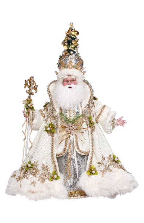 White Christmas Santa