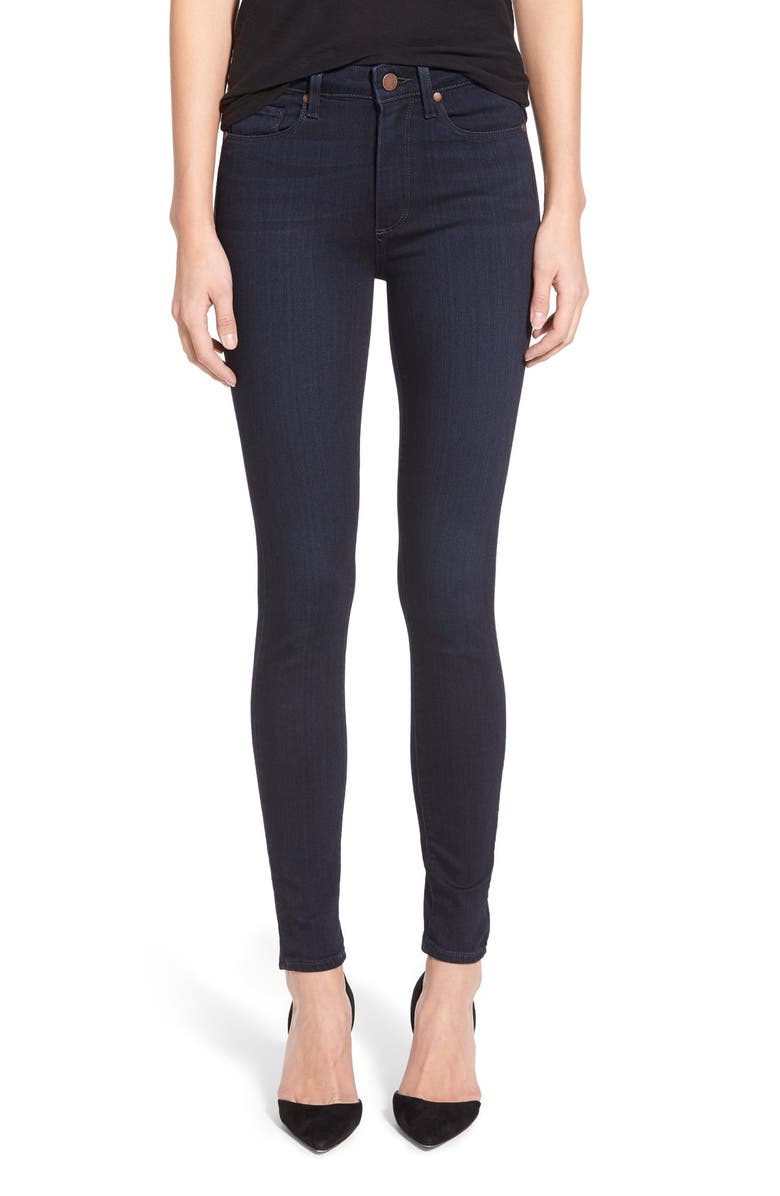 PAIGE Denim 'Hoxton' High Rise Ultra Skinny Jeans, Main, color, 