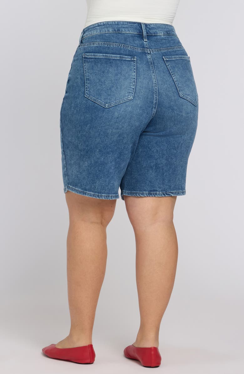 NYDJ Lilly High Waist Denim Shorts, Alternate, color, 