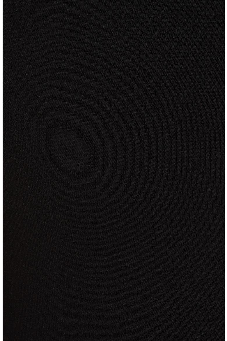 Logo Tape Ribbed Body-Con Dress (Limited Edition), Alternate, color, BLACK