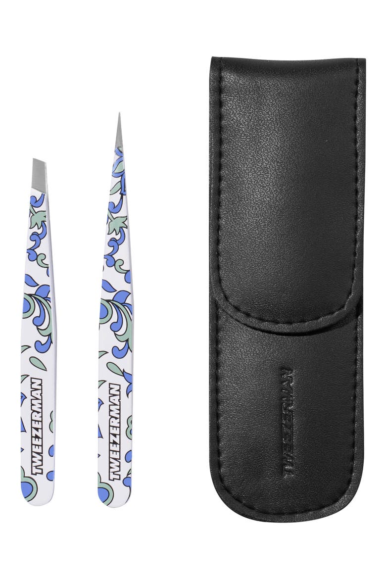 Petite Tweeze Set & Case, Main, color, MULTI