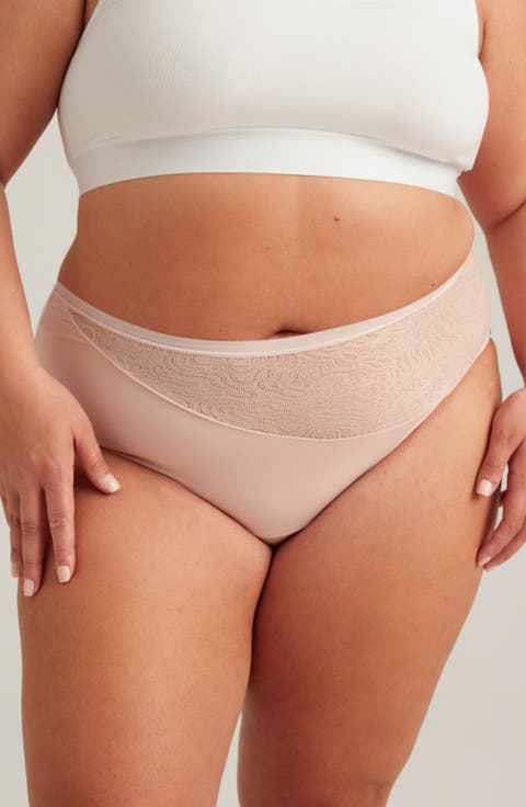 Period & Leakproof Heavy Absorbency Lace High Waist Briefs