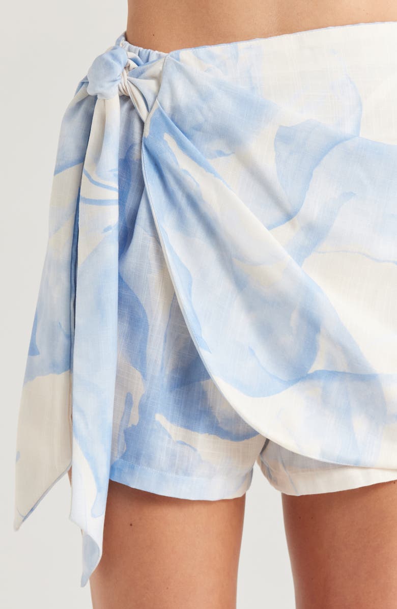 BOAMAR Cherry Cover-Up Skort, Alternate, color, Blossom