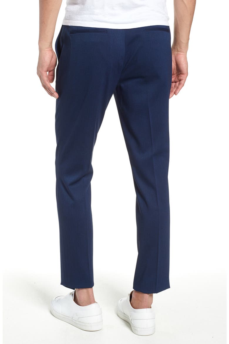 Skinny Fit Suit Pants, Alternate, color, MID BLUE