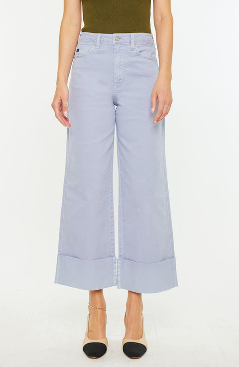 Sammie High Rise 90's Cropped Wide Leg Jeans