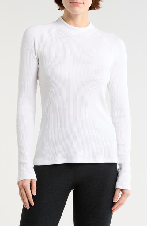 Contours Mock Neck Top