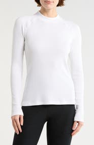 Beyond Yoga Contours Mock Neck Top