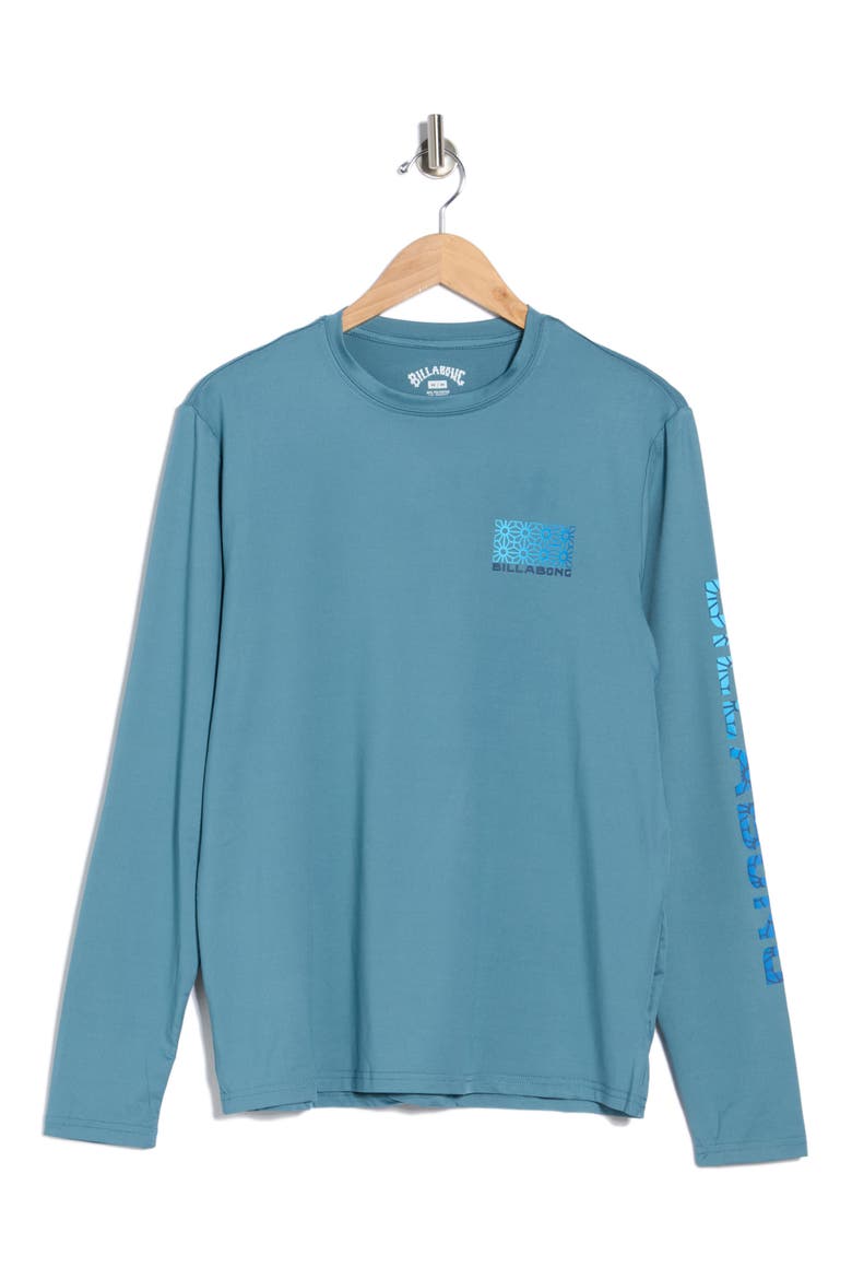 Fracture UPF 50+ Sun Shirt, Alternate, color, AEGEAN BLUE