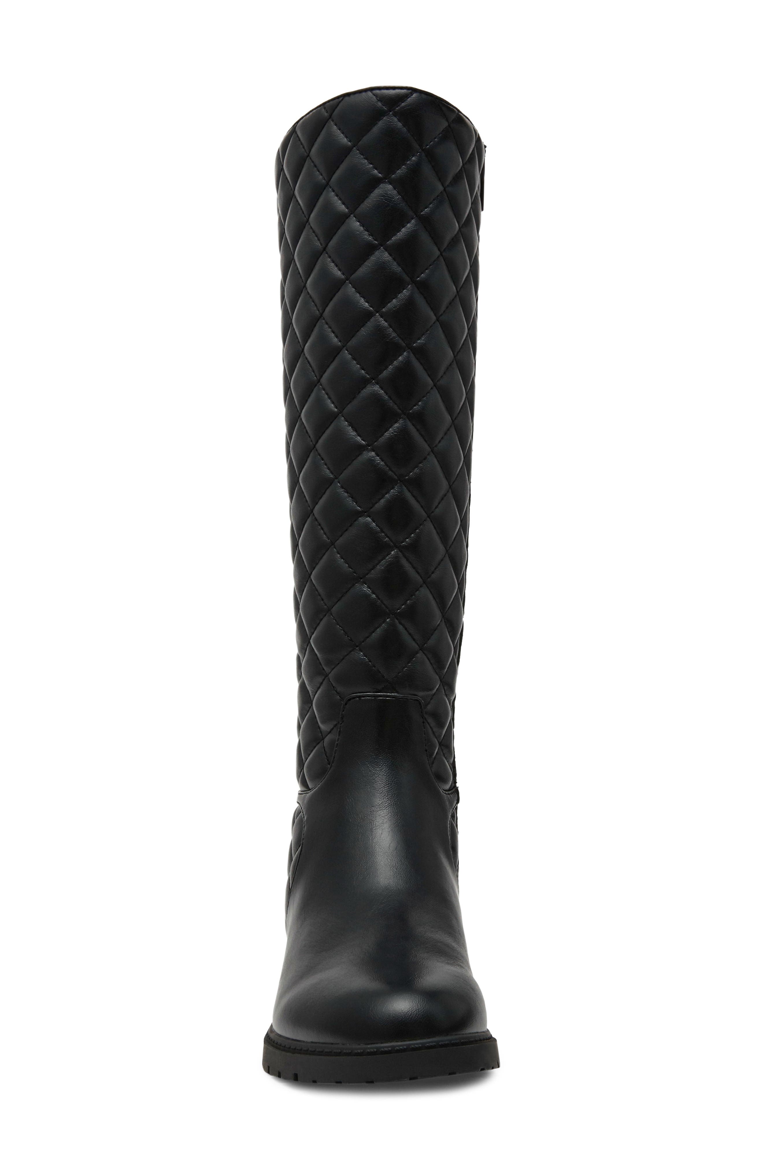 Fluri Faux Leather Tall Boot, Alternate, color, BLACK PU-SBPU