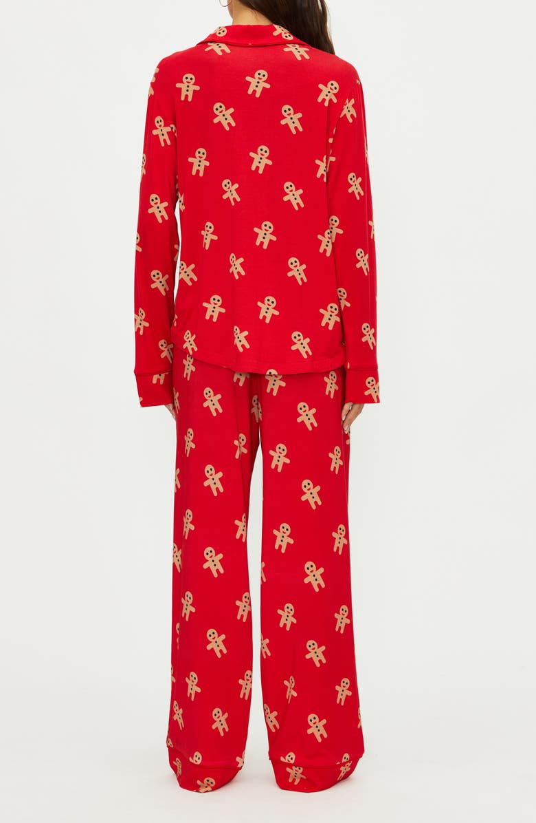 Beach Riot Livy & Connie Pajamas, Alternate, color, Gingerbread