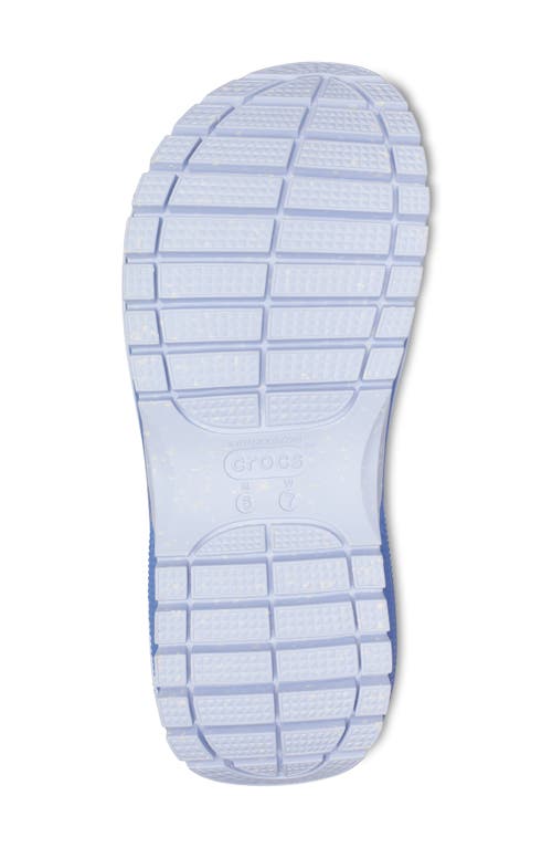 Crocs Classic Mega Crush Water Resistant Platform Sandal In Dreamscape
